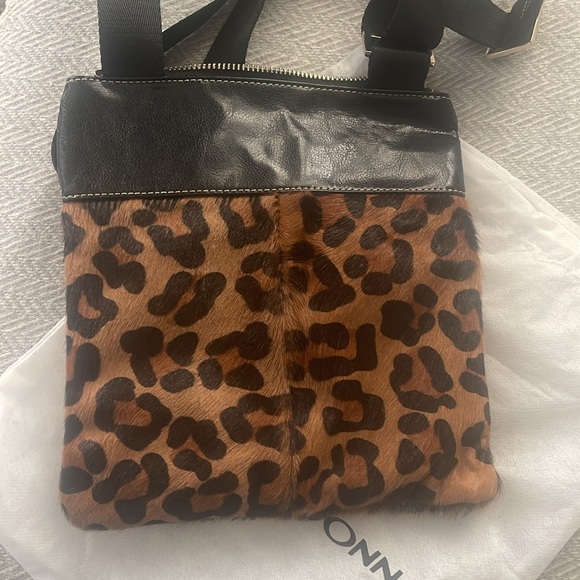 Aqua Madonna Animal Print Crossbody - Picture 3 of 5